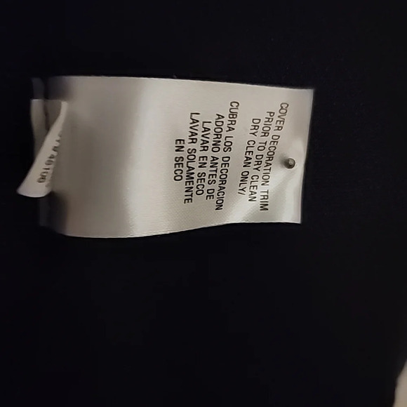 Studio One Black Blazer with Gold Trim - Picture 6 of 7